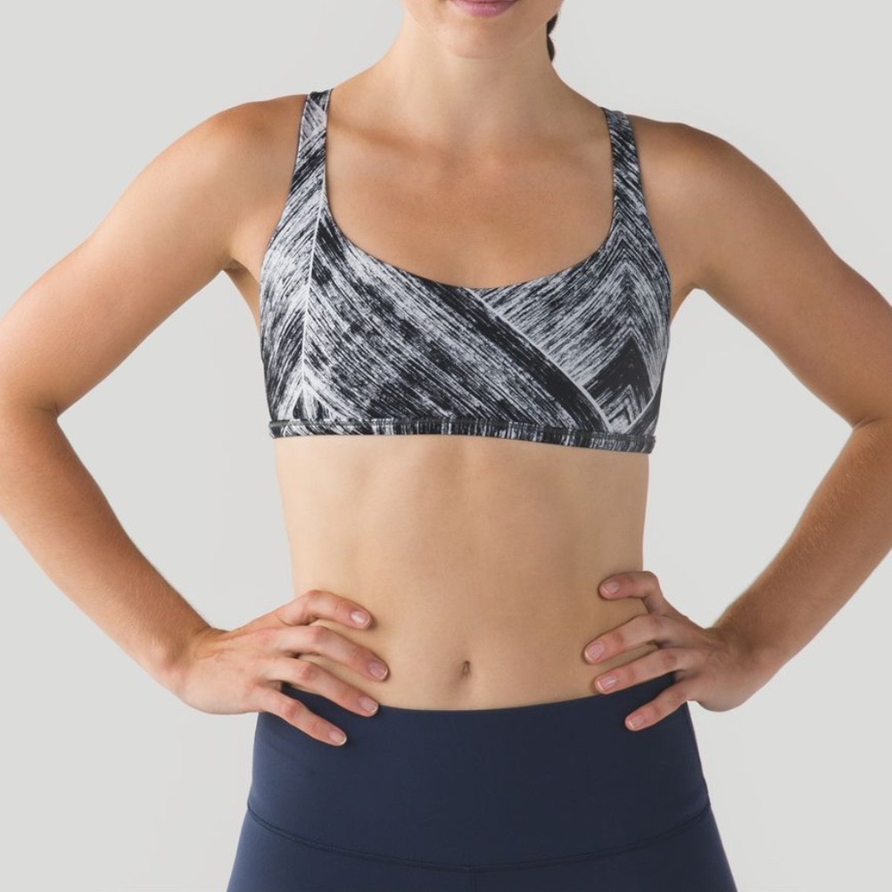 Lululemon Free To Be Bra *Wild in Heat Wave White - Picture 10 of 11